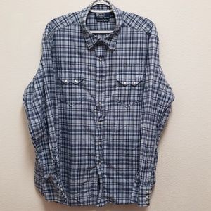 POLO by RALPH LAUREN  WESTERN SHIRT IN GREAT SHAPE